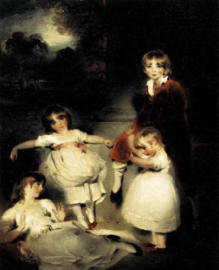 Sir Thomas Lawrence Portrait of the Children of John Angerstein oil painting image